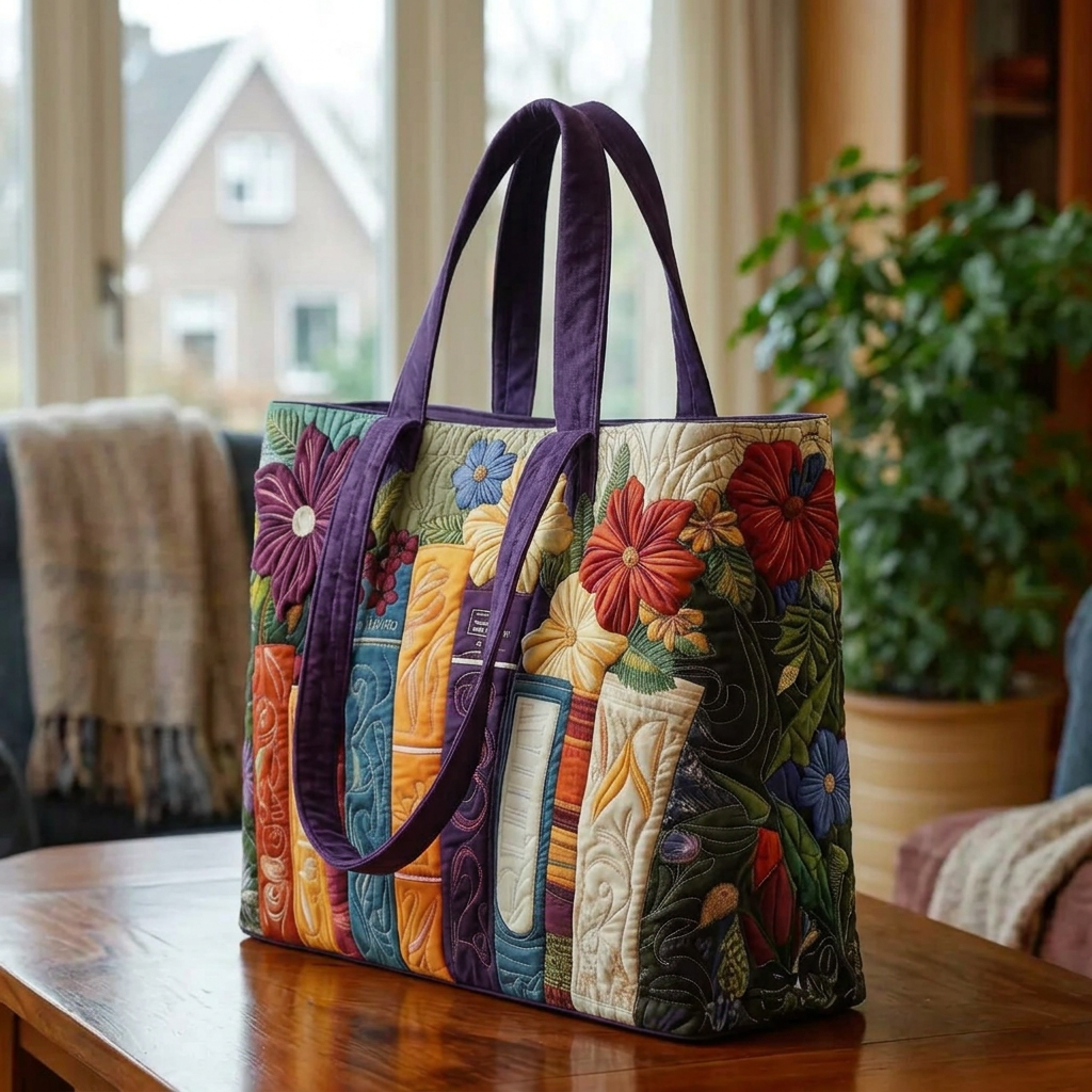 Gewatteerde Tas - Boekenliefhebbers - afbeelding 3