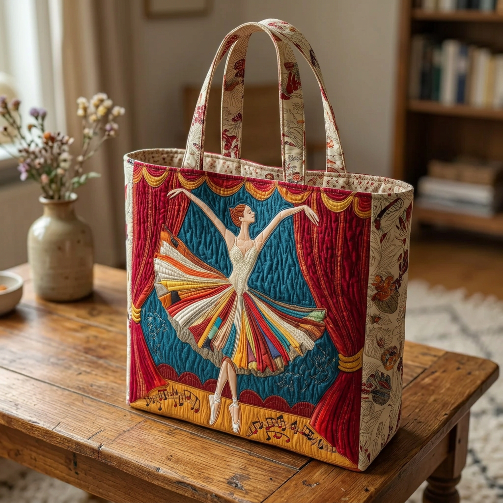 Gewatteerde Tas - Elegante Ballerina - afbeelding 3